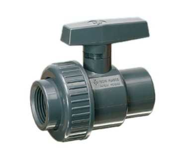Non safeblock water ball valve, single union BSP F-F threaded